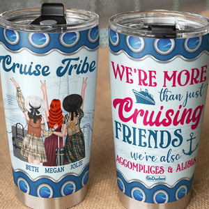 Cruise Tribe - Personalized Tumbler Cup - Tumbler Cup - GoDuckee