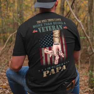 The Only Thing I Love More Than Being A Veteran, Personalized Shirts, Gifts for Dads - Shirts - GoDuckee