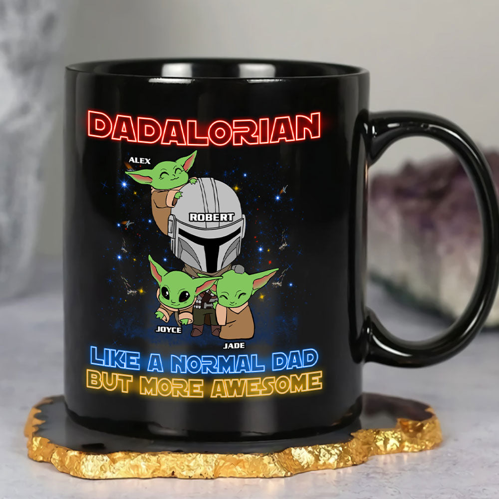 Mandalorian Like my Father 15 oz. Black Mug