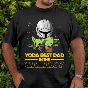 Best In The Galaxy, Personalized Shirts, Father's Day Gift For Dad, Grandpa, Uncle GRER2005 - Shirts - GoDuckee
