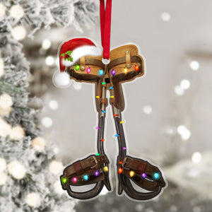 Lineman Equipment Christmas Acrylic Custom Shape Ornament - Ornament - GoDuckee