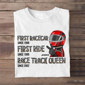 Racing First Racecar - Personalized Shirts - Shirts - GoDuckee