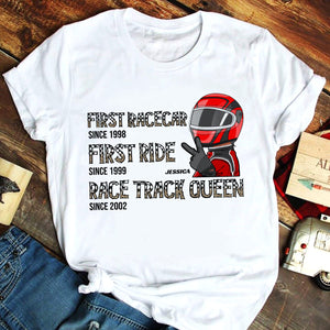 Racing First Racecar - Personalized Shirts - Shirts - GoDuckee