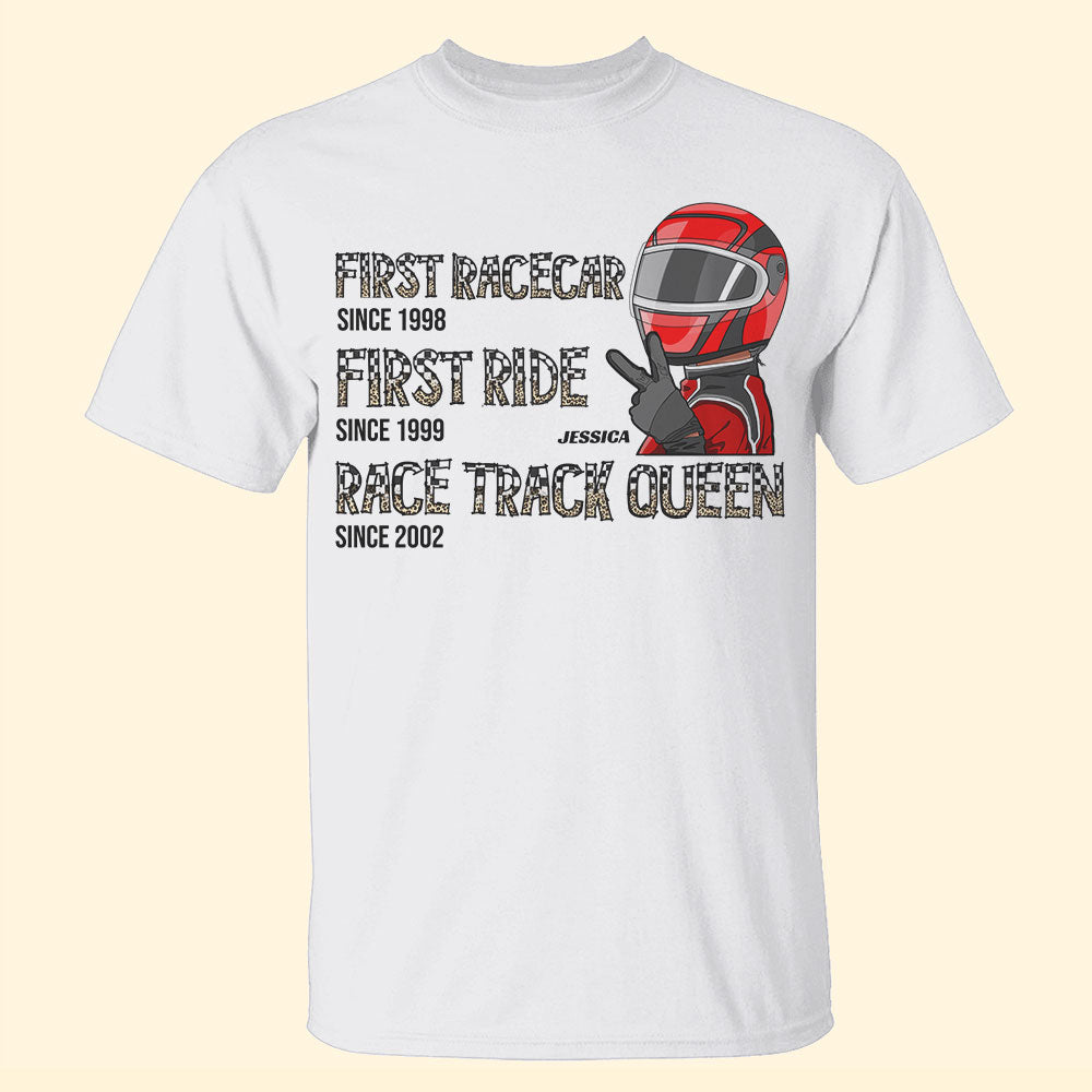 Racing First Racecar - Personalized Shirts - Shirts - GoDuckee