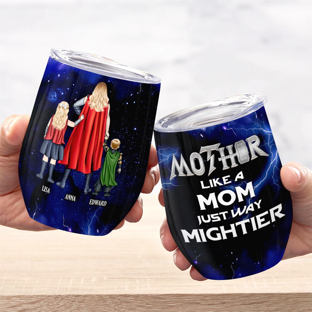 Mother's Day 04DNLI080423TM Personalized Wine Tumbler - Wine Tumbler - GoDuckee