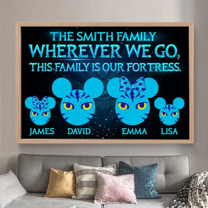 Family 01NTTI241222 Personalized Canvas Print - Poster & Canvas - GoDuckee