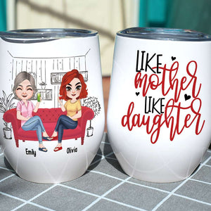 Like Mother Like Daughter Personalized Mug, Mother's Day Gift - Coffee Mug - GoDuckee