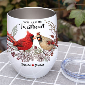 You're My Tweetheart Personalized Bird Couple Mug, Gift For Couple - Coffee Mug - GoDuckee