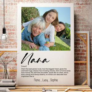 Family Custom Photo, Personalized Canvas Poster - Poster & Canvas - GoDuckee