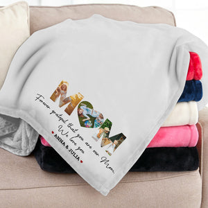 Forever Grateful That You Are Our Mom - Custom Mother's Day Blanket - Gift For Mom - Blanket - GoDuckee