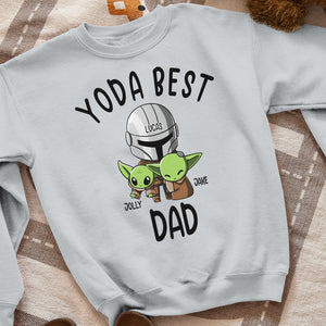 Best Dad In The Galaxy - Personalized Shirts - Gift For Father's Day - Shirts - GoDuckee