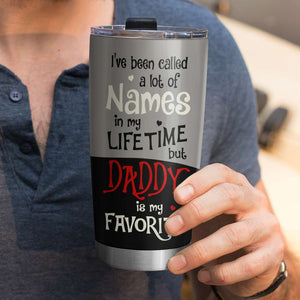 Family Gift 04DNDT140423 Personalized Mom Dad Tumbler - Tumbler Cup - GoDuckee