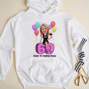 Aged To Perfection Personalized Birthday Shirts - Shirts - GoDuckee
