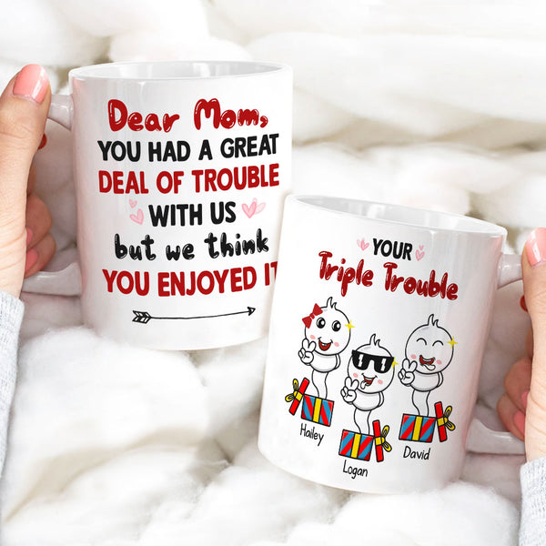 Super Mom, Super Wife, Super Tired 11oz/15oz Coffee Mug: Funny Ceramic Mom  Coffee Cup