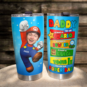 You Are Our Super Dad Personalized S. M. Tumbler Cup Gift For Dad - Tumbler Cup - GoDuckee