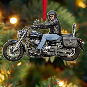 Custom Motorcycle Ornament, Christmas Tree Decor - Ornament - GoDuckee