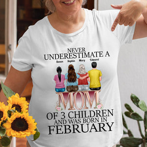 Never Underestimate A Mom Personalized Shirt, Gift For Mother - Shirts - GoDuckee
