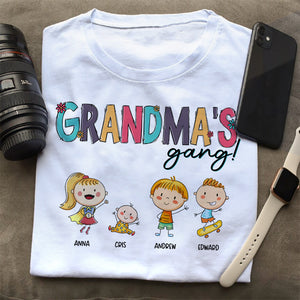 Grandma's Gang - Mother's Day Shirt - Father's Day Shirt - Personalized Family Shirt - Gift For Family - Shirts - GoDuckee