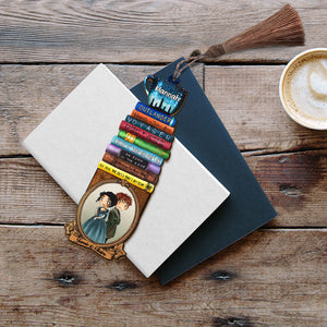 Personalized Outlander Bookmark Gift For Book Lover 11, Jamie & Claire - Bookmarks - GoDuckee