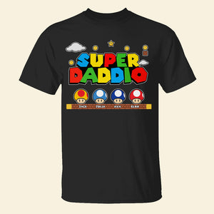 Dad The Super Dad, Personalized Shirts, Gifts for Dad, Grandpa, Mom - Shirts - GoDuckee