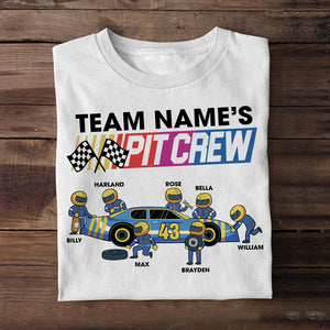 Personalized Shirts - Nascar Members - Gift For Racing Family - Shirts - GoDuckee