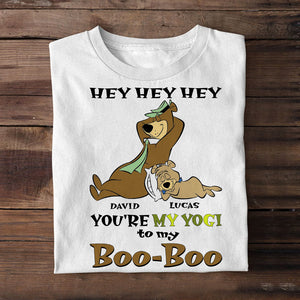 You're My Yogi To My Boo-boo Personalized Yogi Bear Shirt Gift For Dad - Shirts - GoDuckee