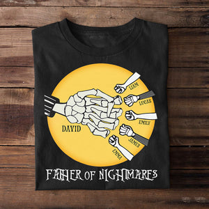 Father Of Nightmares Personalized Father's Day Shirt Gift For Dad - Shirts - GoDuckee