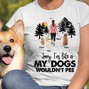 My Dogs Wouldn't Pee, Play With Pets T-shirt Hoodie Sweatshirt - Shirts - GoDuckee