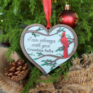 Personalized Heaven Ornament - I Am Always With You - Gift For Loved Ones hso0811 - Ornament - GoDuckee