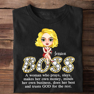 Personalized Boss Lady Definition Shirt Gift For Her - Shirts - GoDuckee