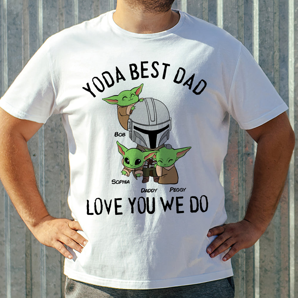 Best Dad Love You We Do Personalized Shirts, Gift For Father's Day-5ohdt200423 - Shirts - GoDuckee