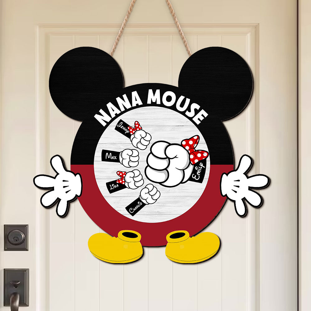 Mother's Day happyc-07QHTI050423 Personalized Wood Sign - Wood Sign - GoDuckee