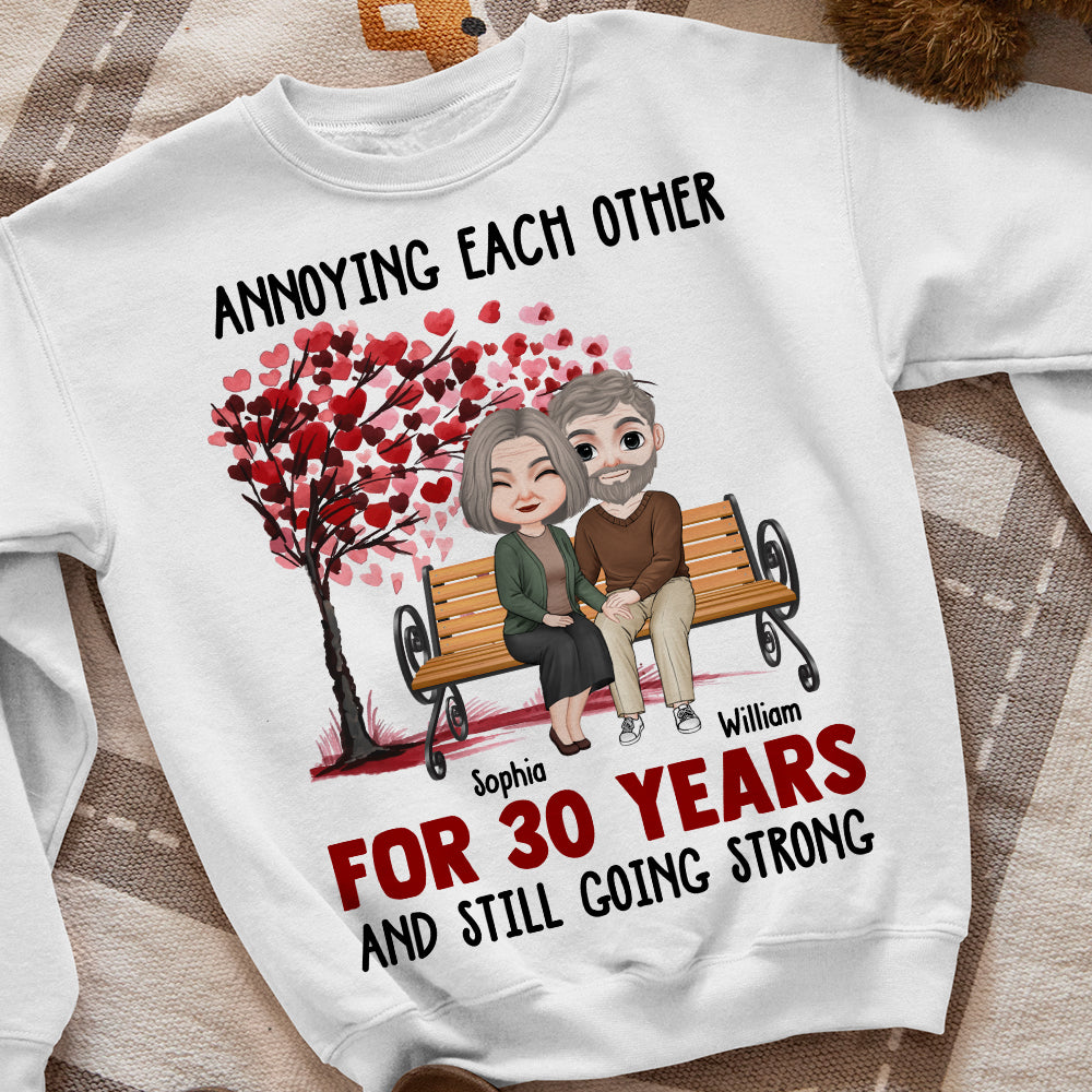 Goduckee But They Both Love Each Other, Couple Gift, Personalized Shirt, Football Couple Shirt