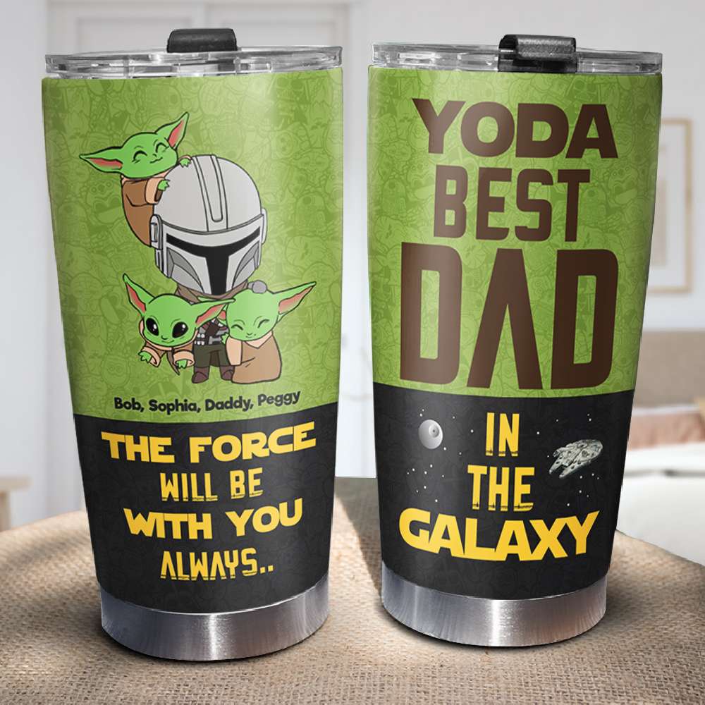 Happy Daddy Day Gift Personalized Tumbler 02HUDT130423HH - Tumbler Cup - GoDuckee