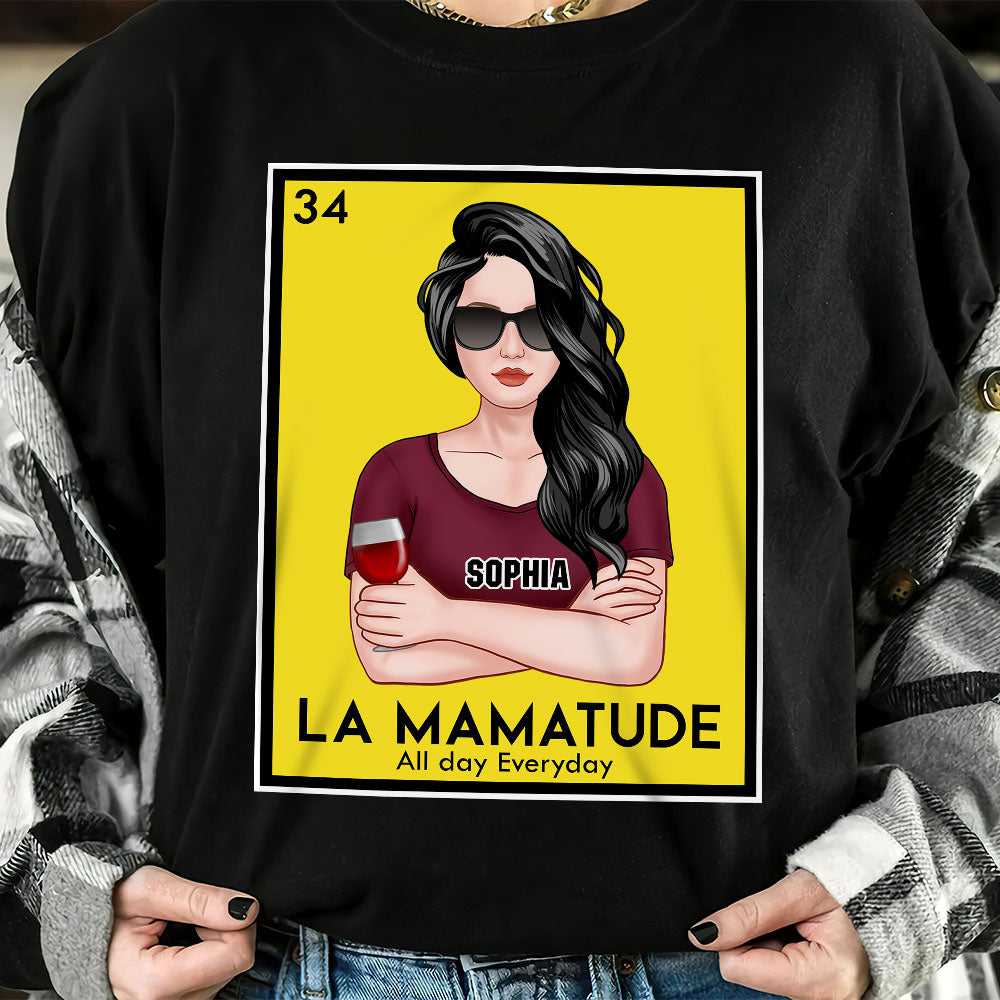 Mamatude All Day Everyday Personalized Shirt For Mom - 07qhti190423tm - Shirts - GoDuckee