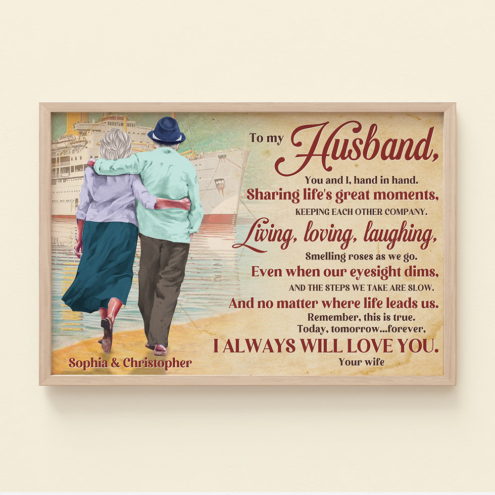 I Always Will Love You Personalized Cruising Canvas Printed, Gift For Couple - Poster & Canvas - GoDuckee