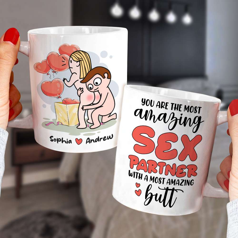 You Are The Most Amazing Partner Personalized Mug, Funny Couple Gift - Coffee Mug - GoDuckee
