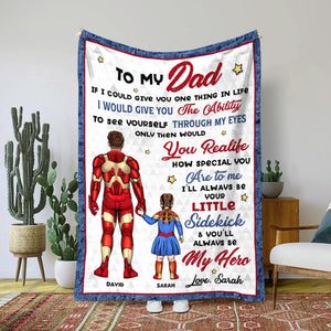 Family Gift For Dad 01ACLI040423TM Personalized Blanket - Blanket - GoDuckee