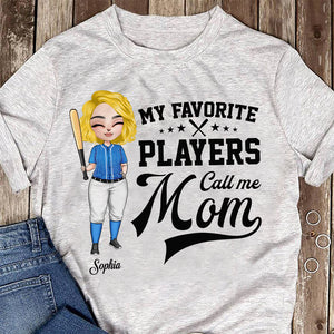 Mom Player Baseball 01ACTI170423 Personalized Shirt Hoodie Sweatshirt - Shirts - GoDuckee