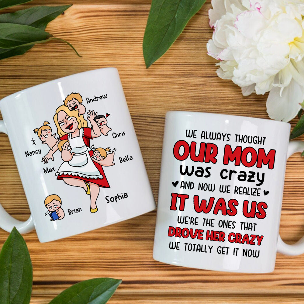 Gift For Housewife, Personalized Mug, Gift For Mom, Mother's Day Gift - Coffee Mug - GoDuckee