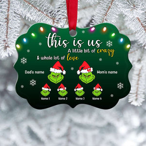 Family This Is Us - Personalized Ornament - Gift for Family - Ornament - GoDuckee