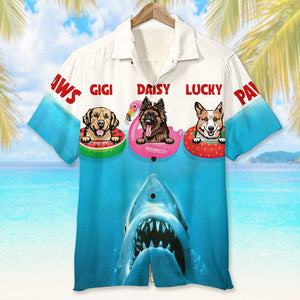 Personalized Dog Hawaiian Shirt, Aloha Shirt - Gift For Dog Lovers - Hawaiian Shirts - GoDuckee