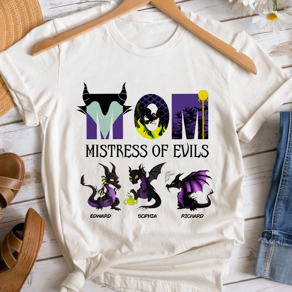Evil Mom 01QHDT170423 Personalized Horror Shirt Hoodie Sweatshirt - Shirts - GoDuckee