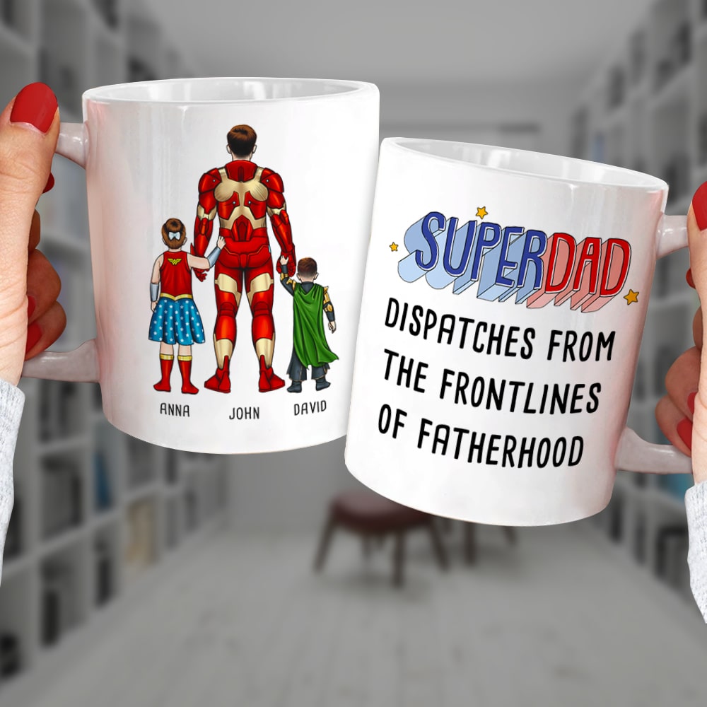 Father's Day 04QHLI060423TM Personalized Coffee Mug - Coffee Mug - GoDuckee