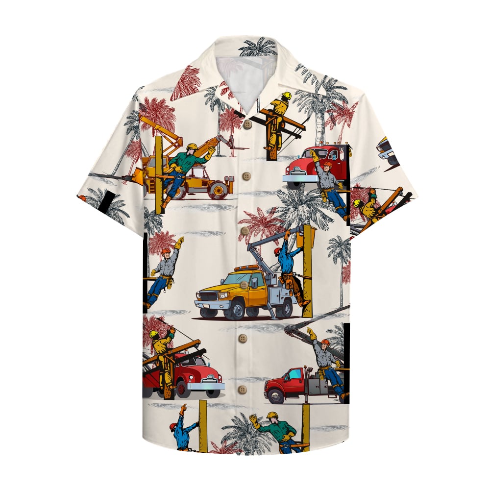 Vintage Aloha NHL Colorado Avalanche Hawaiian Shirt Palm Trees Pattern hawaiian  shirt - Limotees