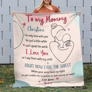 Thank You For All The Special Things You Do - Personalized Mother's Day Blanket - Gift For Mom - Blanket - GoDuckee
