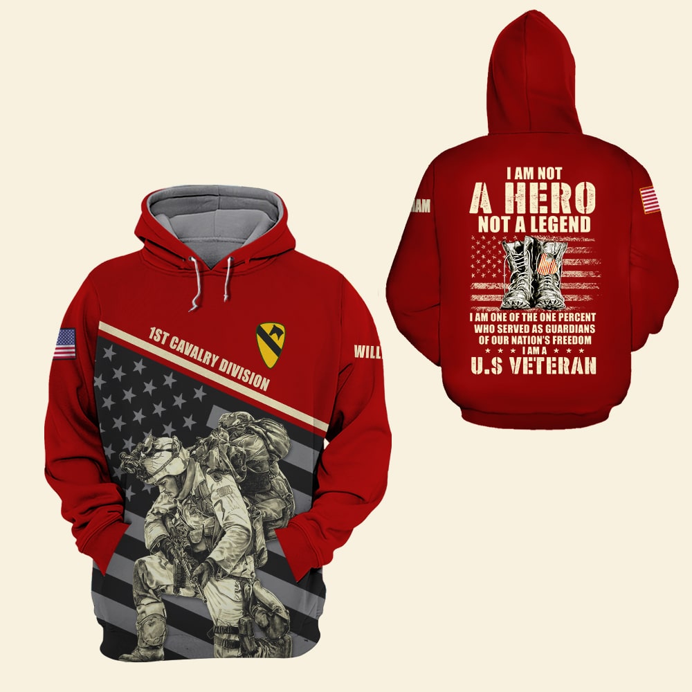 I am Not A Hero Not A Legend, Personalized All Over Print Products, Gifts for Veterans, Military, Custom Military Unit - AOP Products - GoDuckee