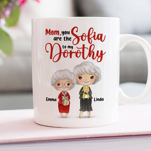 Funny Mother And Daughter 07HUDT280323 Personalized Coffee Mug, Gift For Mama - Coffee Mug - GoDuckee