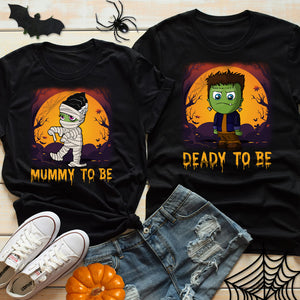 Personalized Gifts Ideas For Couple Deady to be Mummy to be Shirts - Shirts - GoDuckee