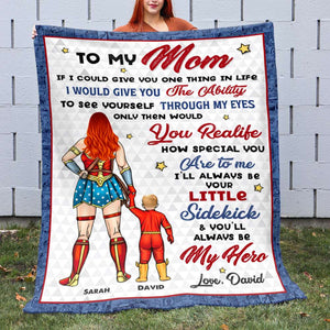 Family Gift For Mom 06ACLI040423TM Personalized Blanket - Blanket - GoDuckee